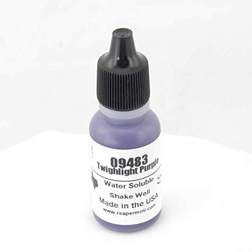 Twilight Purple Acrylic Reaper Master Series Hobby Paint .5oz Dropper Bottle Reaper Miniatures