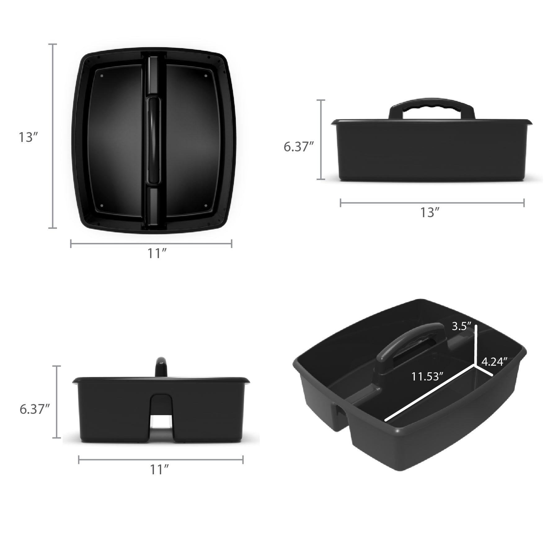 Large Caddy, Black