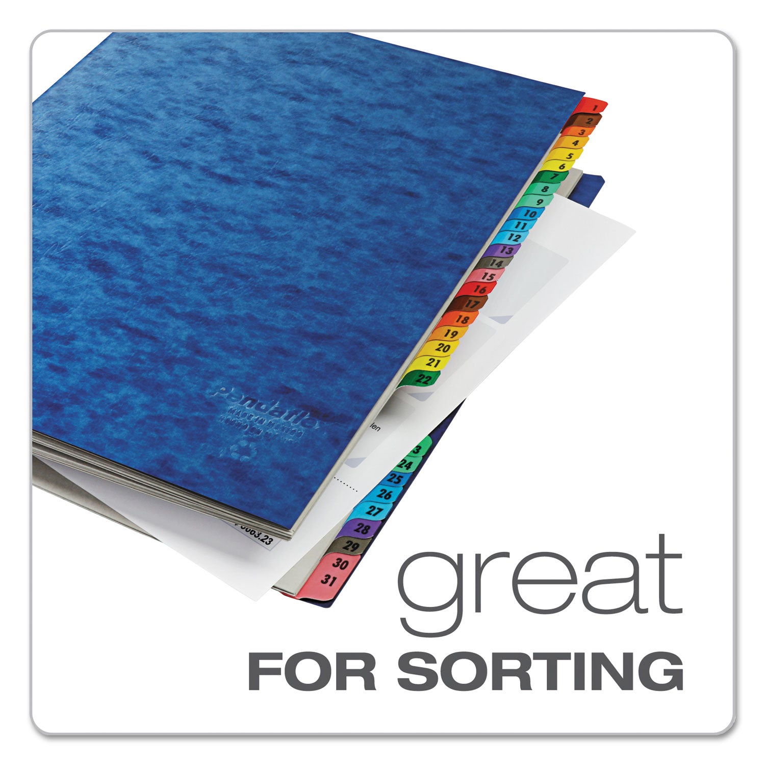 Pendaflex PressGuard Expadable 1-31 Index Desk File