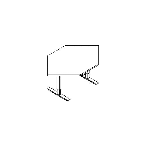 ML Series - Corner, 2 Stage, 2 Leg - 24"H X 42"W
