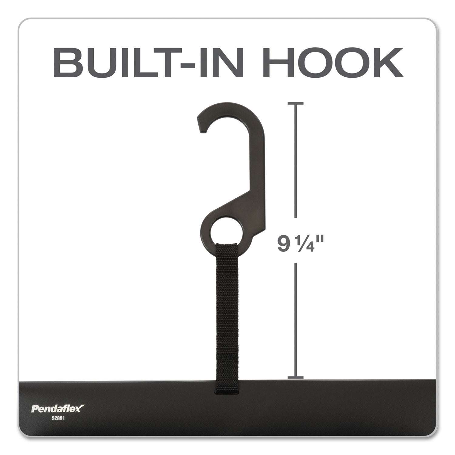 Pendaflex Letter Expanding File - 8 1/2" x 11" - 6 Pocket(s) - Polypropylene - Assorted - Water Resistant, Hook - 1 Each