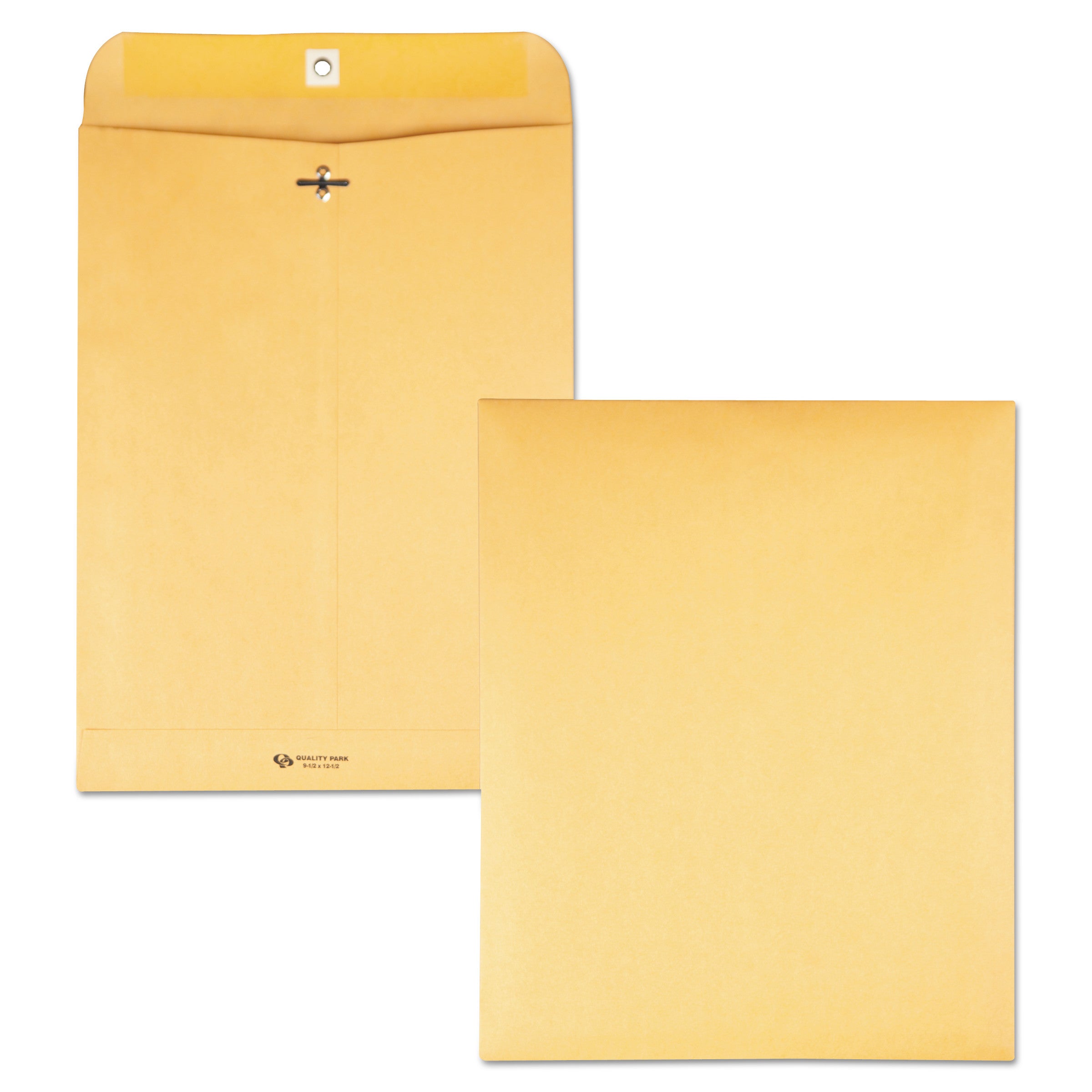 Clasp - #93 - 9 1/2" Width x 12 1/2" Length - 28 lb - Gummed - Kraft - Kraft - 100 / Box