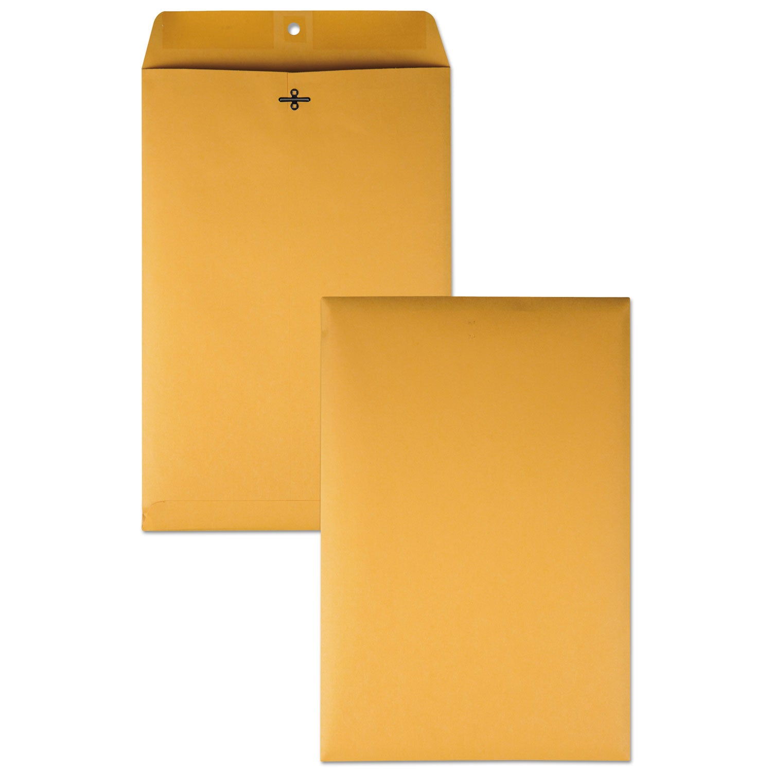 Clasp - #98 - 10" Width x 15" Length - 28 lb - Gummed - Kraft - Kraft - 100 / Box