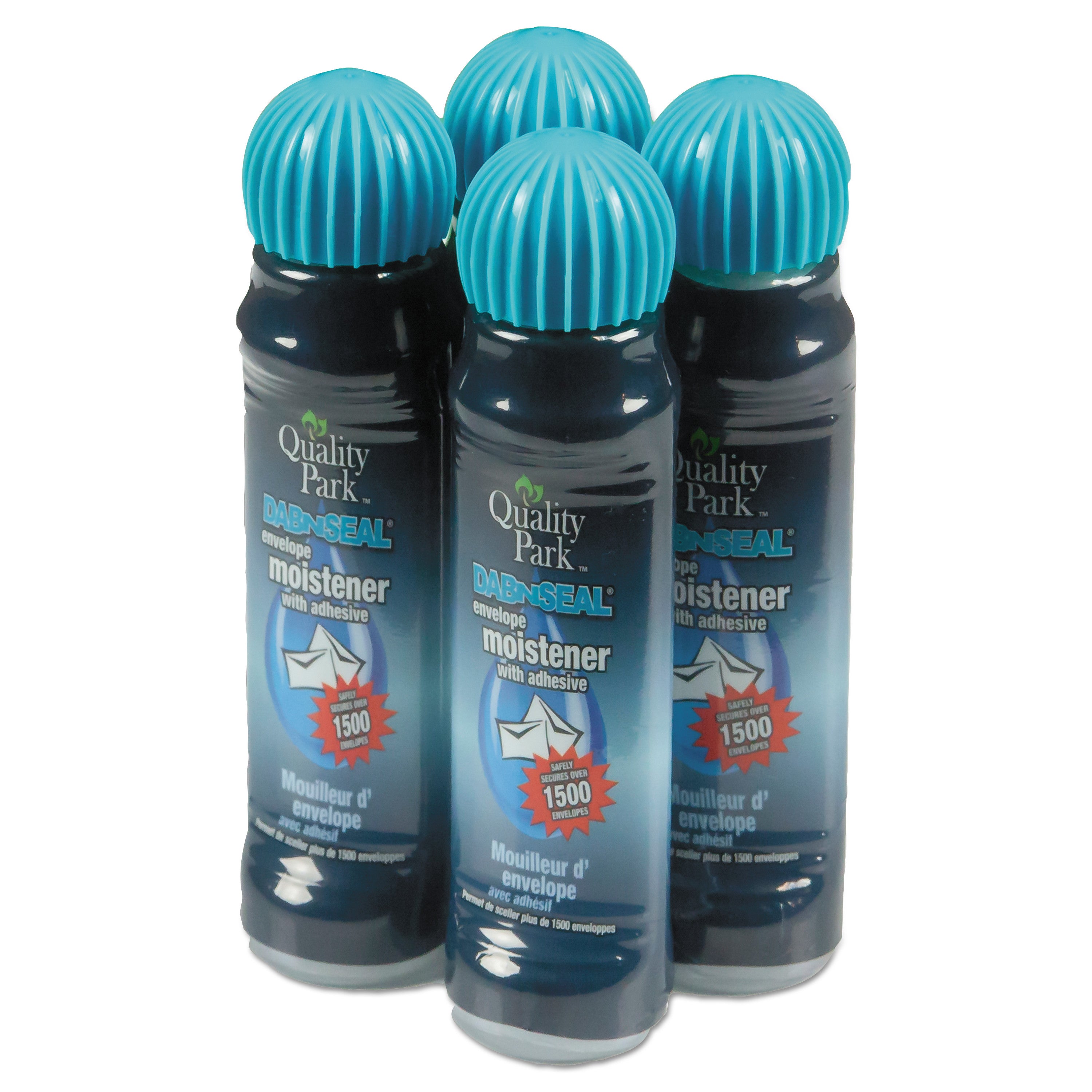 Clear - Fast-drying, Clog-free, Adhesive, Spill Proof - 4 / Pack