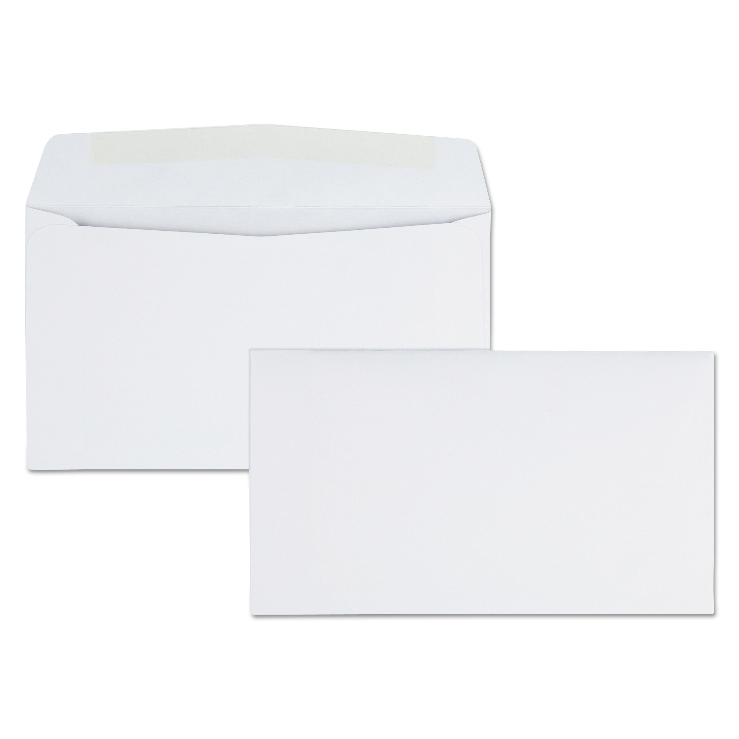 Business - #6 3/4 - 3 5/8" Width x 6 1/2" Length - 24 lb - Gummed - White - Wove - 500 / Box
