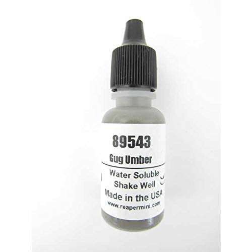 Gug Umber Master Series Hobby Paint .5oz Dropper Bottle Pathfinder Colors Reaper Miniatures