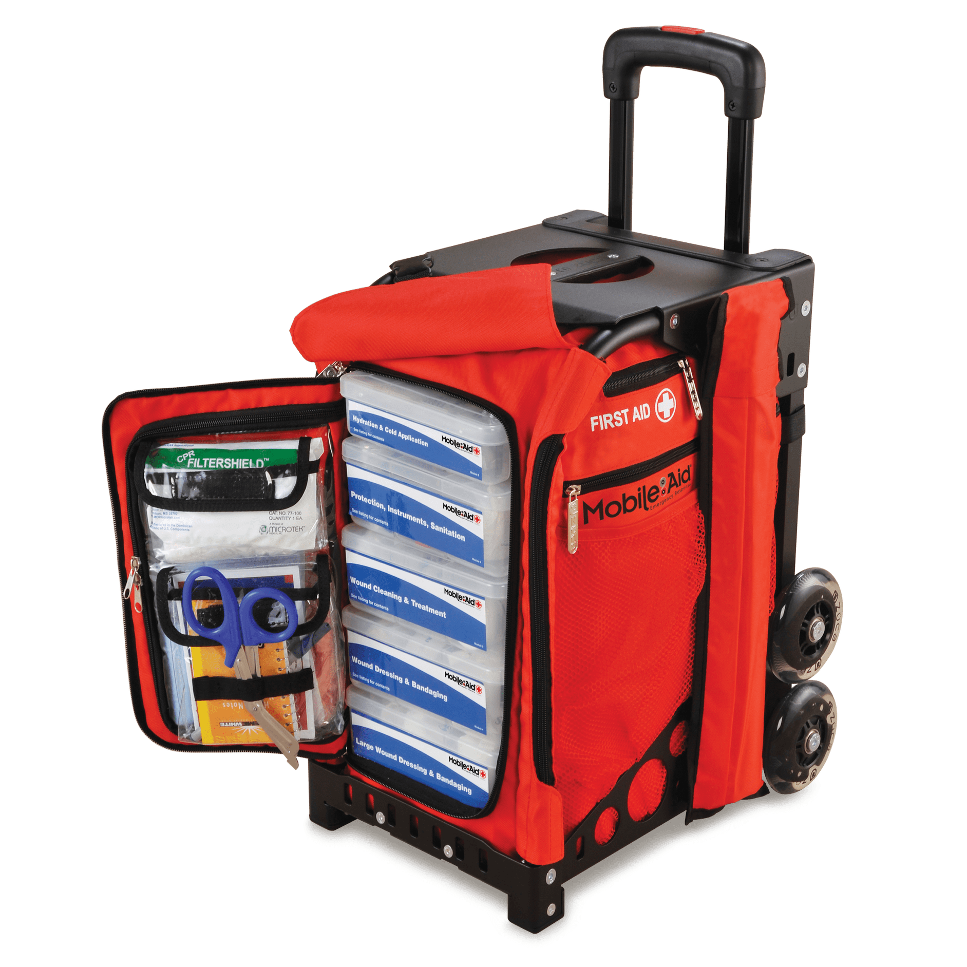 MobileAid® Easy-Roll™ Sports First Aid Station