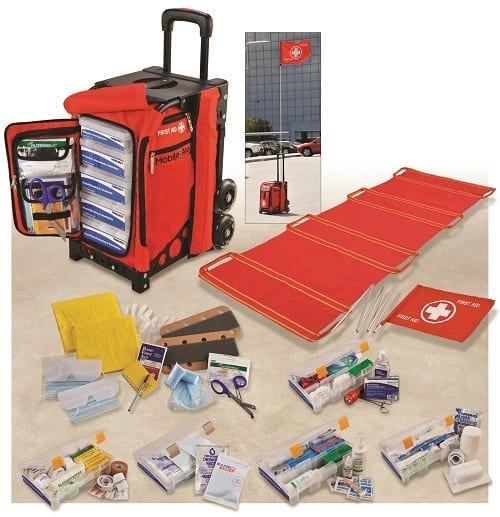 MobileAid® Easy-Roll™ Trauma First Aid Station