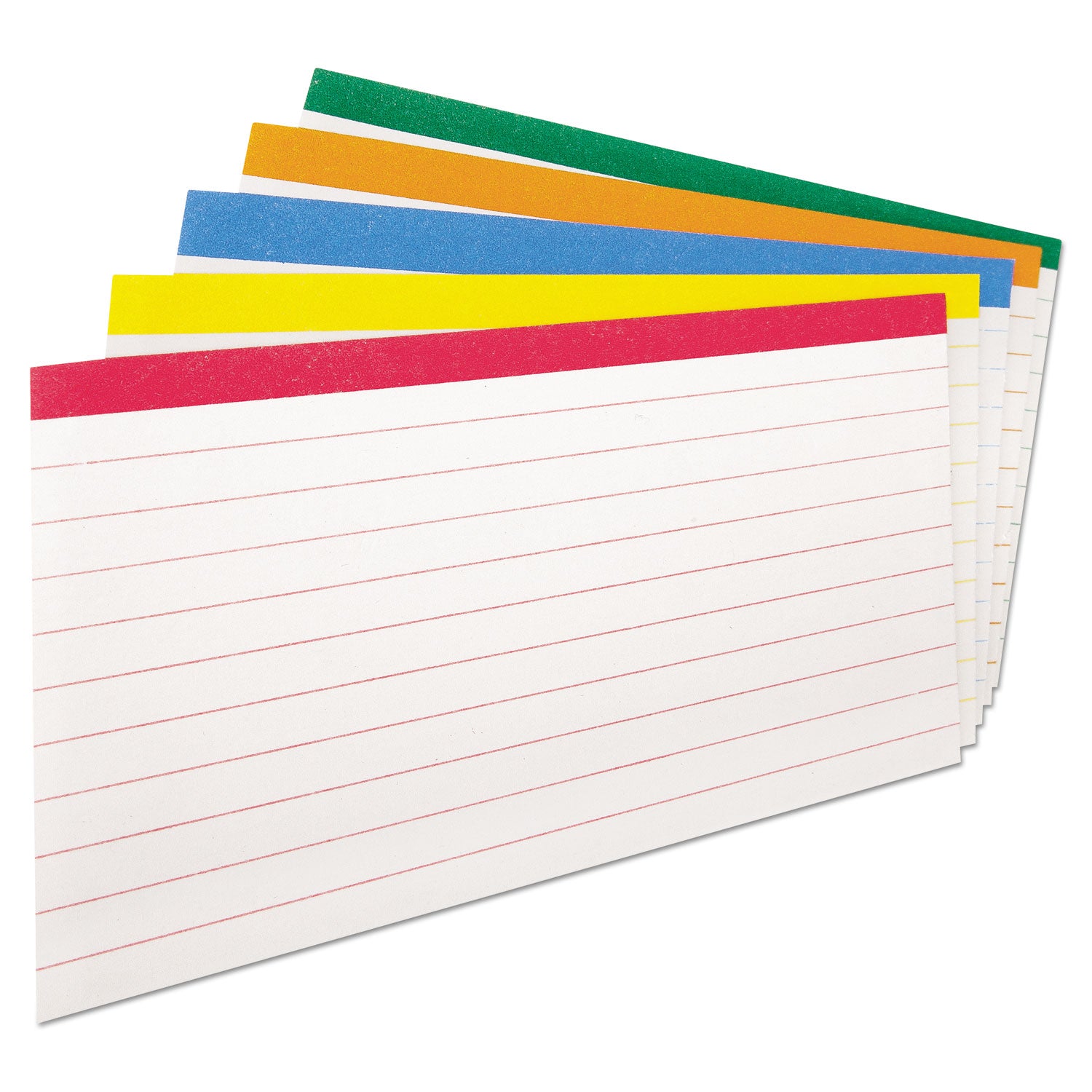 100 Sheets - Front Ruling Surface - Index Card - 3" x 5" Sheet Size - Acid-free - 100 / Pack