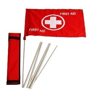 MobileAid® First Aid Flag Assembly