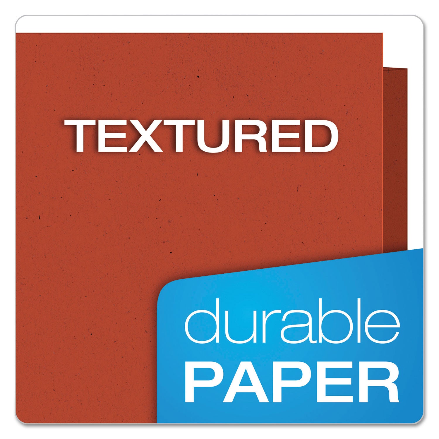 Oxford EarthWise Letter Recycled Pocket Folder - 8 1/2" x 11" - 100 Sheets Capacity - 2 Pocket(s) - Red - 100% Recycled - 25 / Box