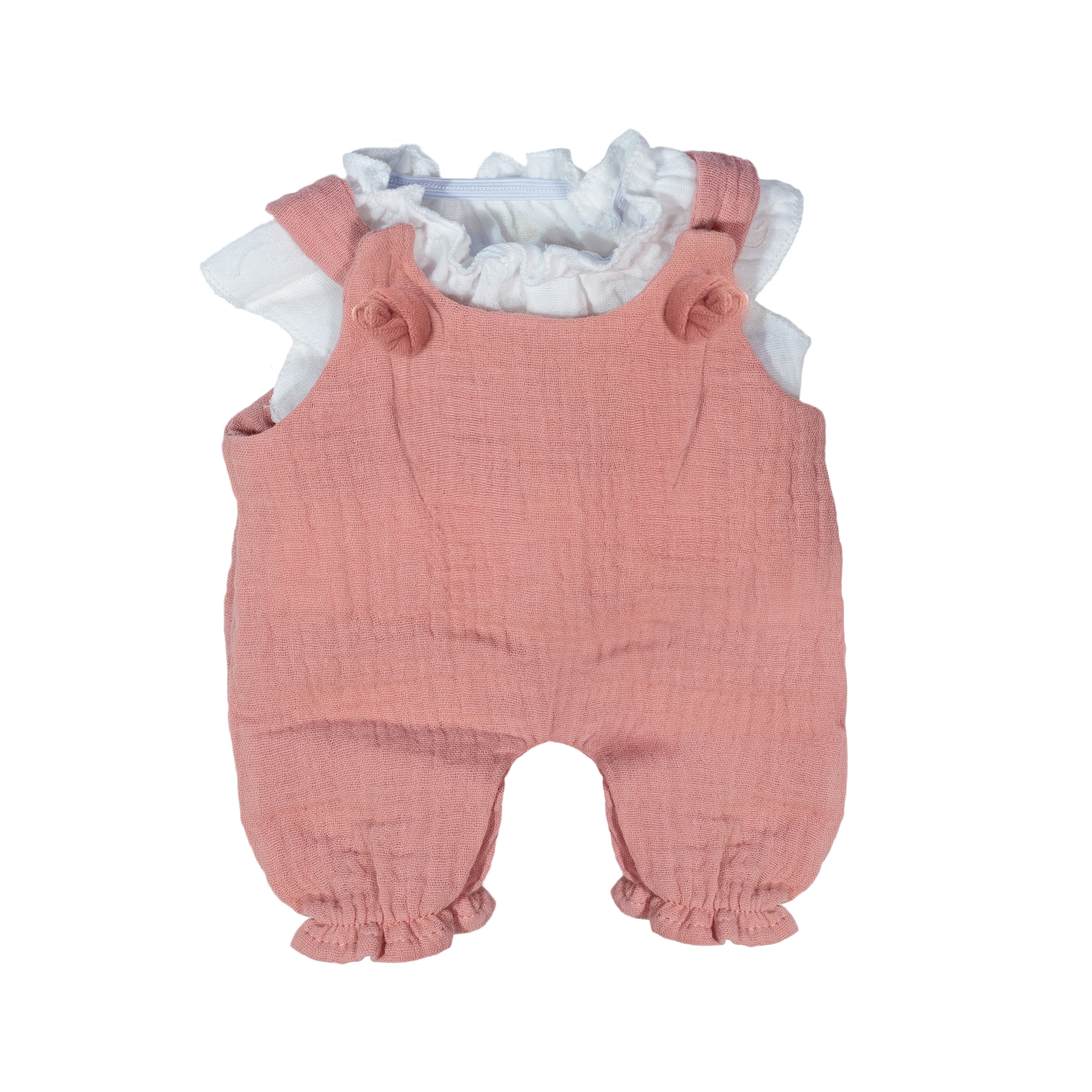 Warm Weather Overalls And Blouse 12 5/8"
