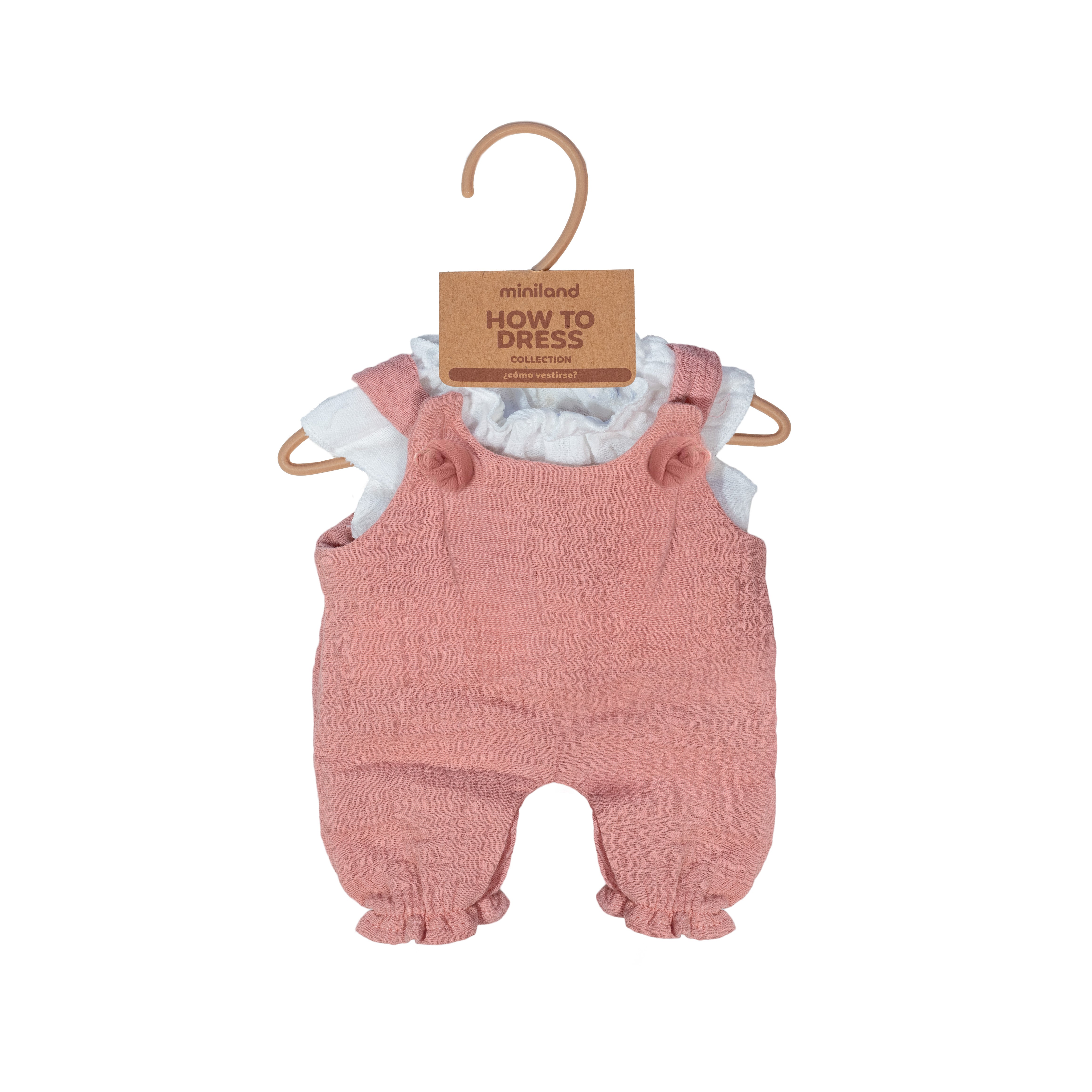 Warm Weather Overalls And Blouse 12 5/8"
