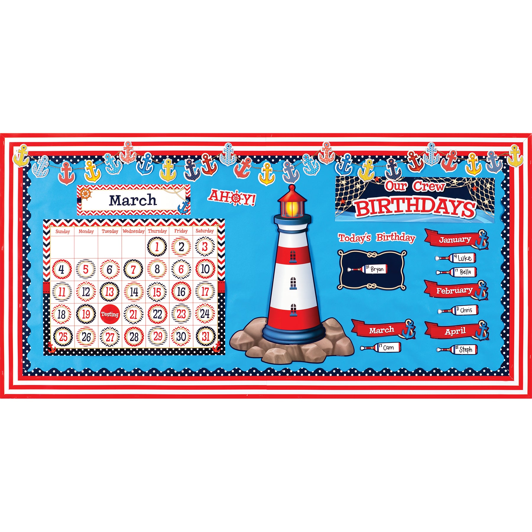 Sailing Into… Bulletin Board