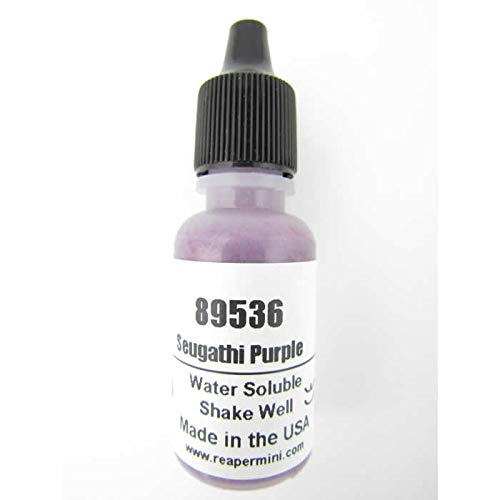 Seugathi Purple Master Series Hobby Paint .5oz Dropper Bottle Pathfinder Colors Reaper Miniatures