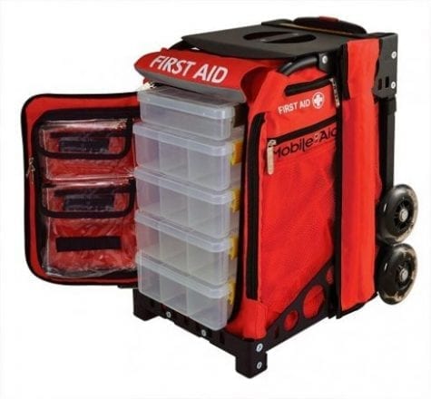 MobileAid® Pro 100 Easy-Roll™ Trauma First Aid Station