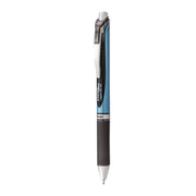 EnerGel EnerGel RTX Liquid Gel Pen - 0.7 mm Medium Needle Pen Point - Refillable - Retractable - Black Ink - Gel-based - Blue, Black, Stainless Steel Barrel - Metal Tip - 1 Each