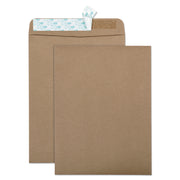 Quality Park 9 x 12 Catalog Mailing Envelopes with Redi-Strip&reg; Self-Seal Closure - Catalog - 9" Width x 12" Length - 24 lb - Peel & Seal - Kraft - 100 / Box