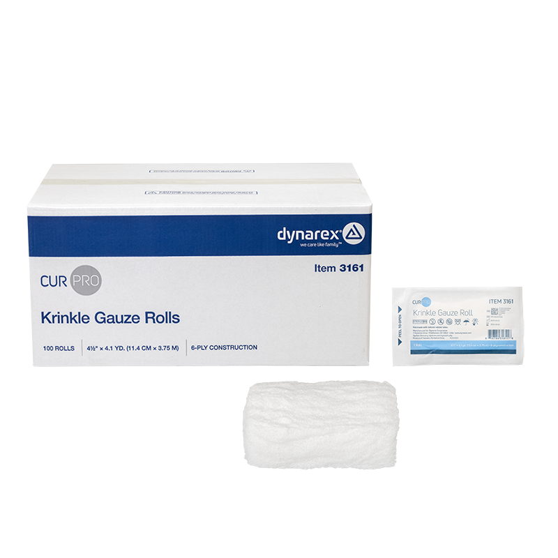 Krinkle Gauze Roll - Sterile, 4.5" x 4.1 yd - 100 pcs per Box