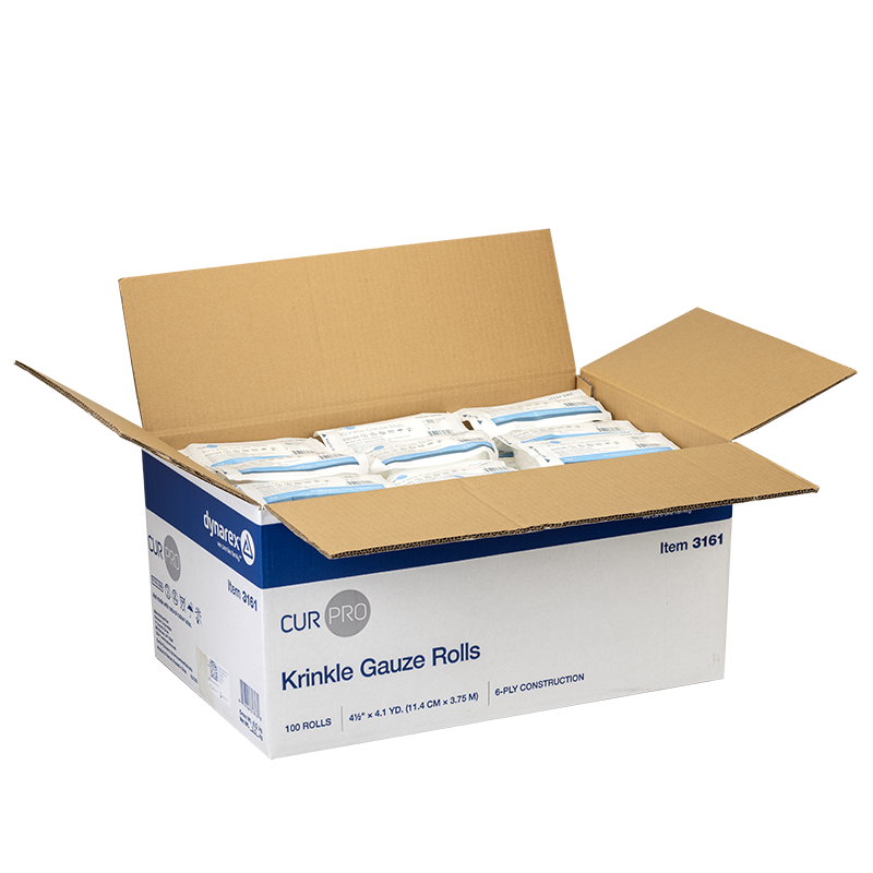 Krinkle Gauze Roll - Sterile, 4.5" x 4.1 yd - 100 pcs per Box