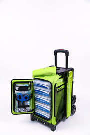 MobileAid® Easy-Roll™ Trauma First Aid Station - High-VIS, Green