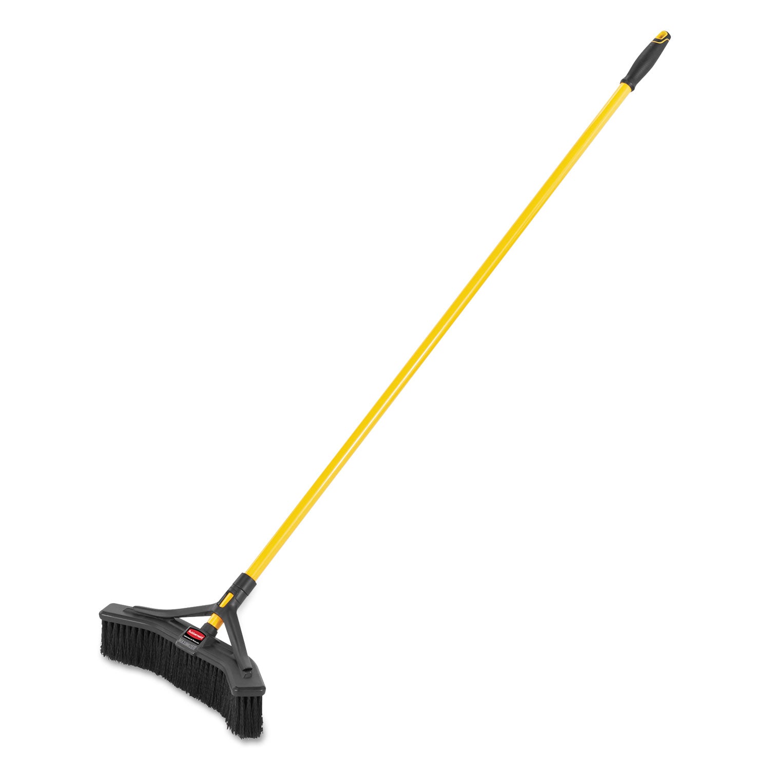 Polypropylene Bristle - 58.1" Overall Length - Steel Handle - 1 Each