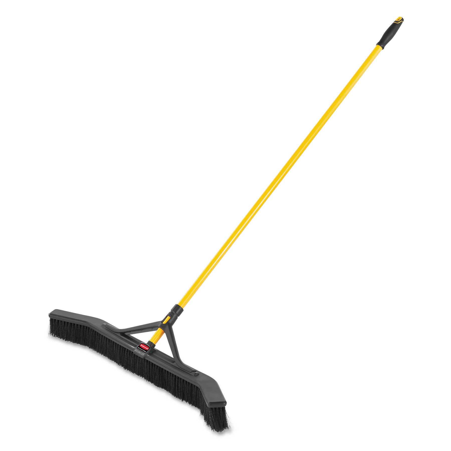 Polypropylene Bristle - 58.1" Overall Length - Steel Handle - 1 Each