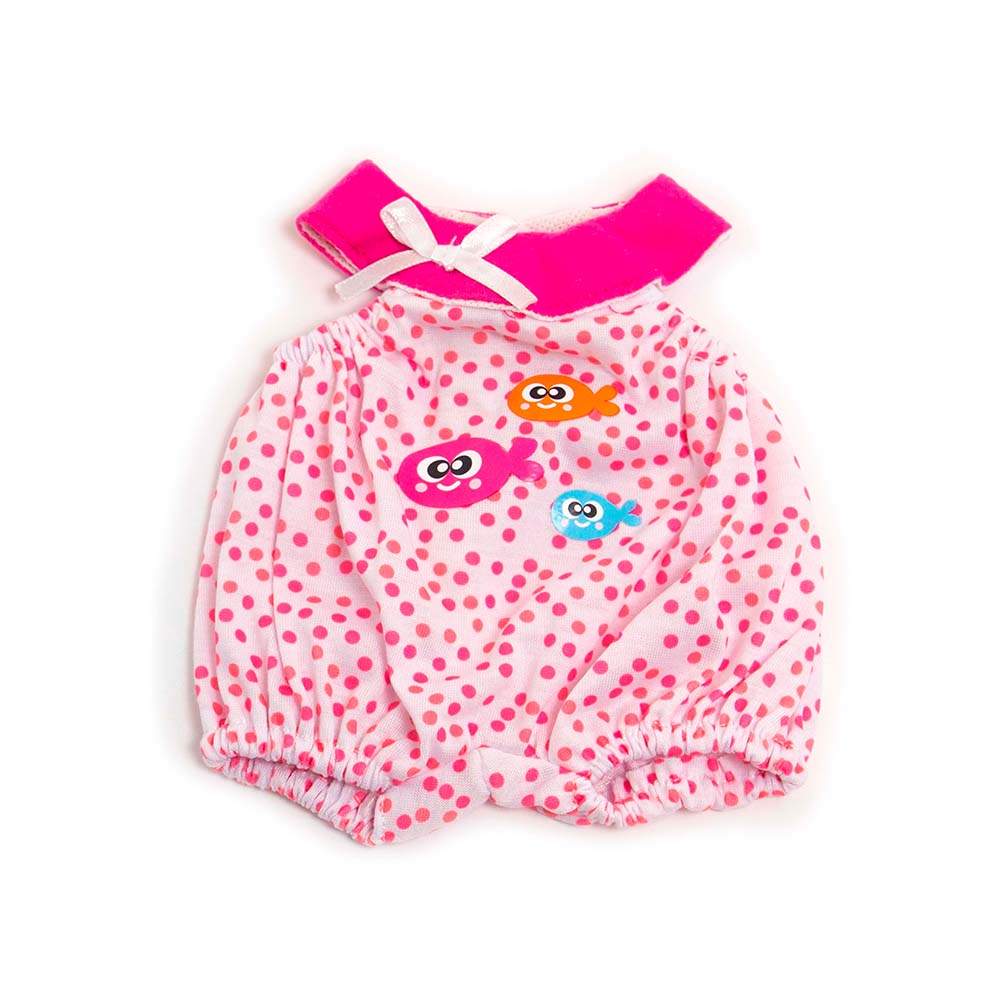 Warm Weather Pink Dots Pajamas 12 5/8”