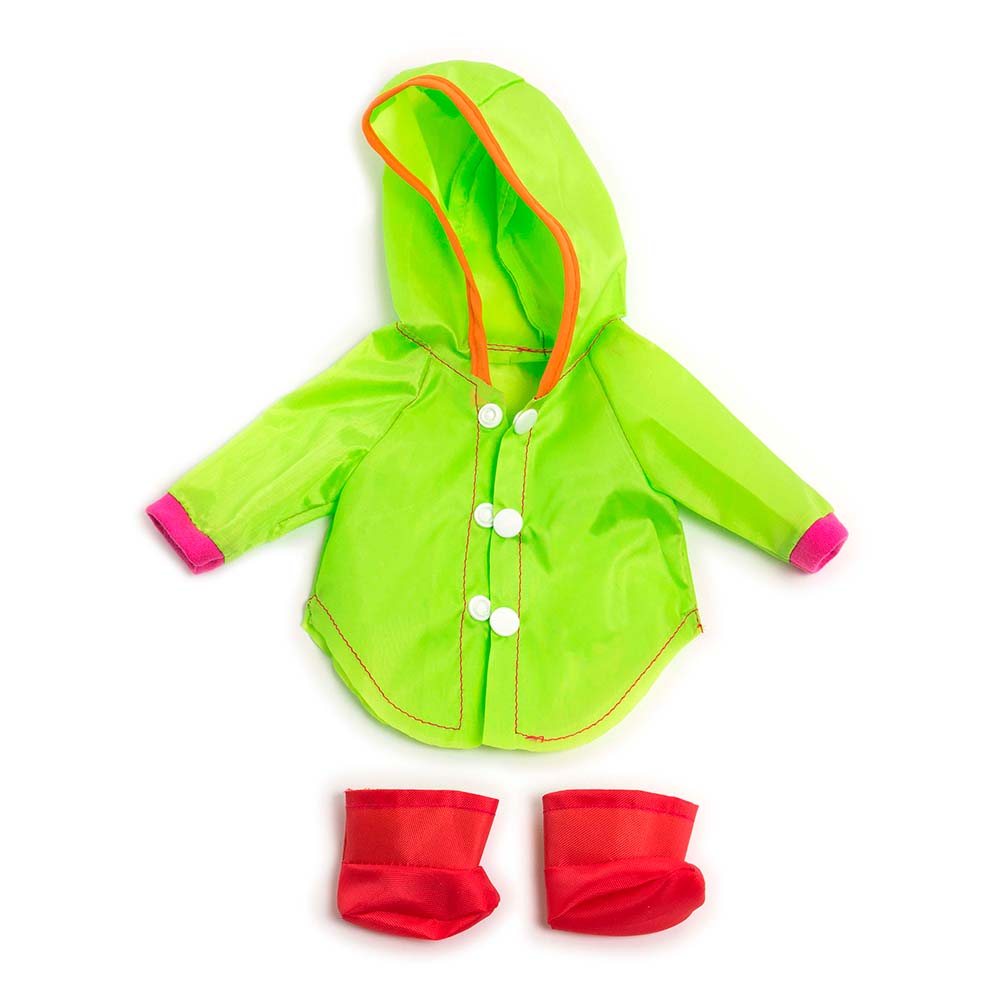 Raincoat and Boots 12 5/8”