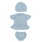 Knitted Doll Outfit 15 3/4'' – Dress & Hat