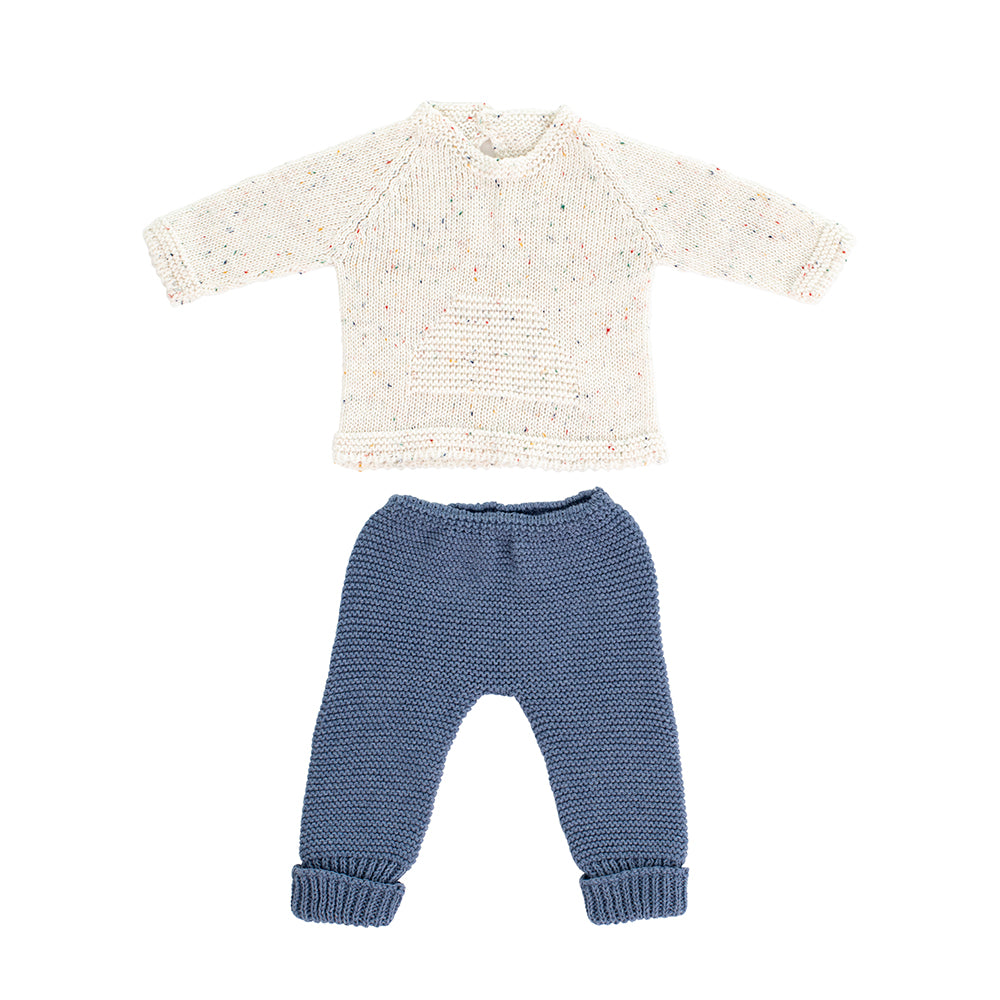 Knitted Doll Outfit 15 3/4'' – Sweater & Trousers