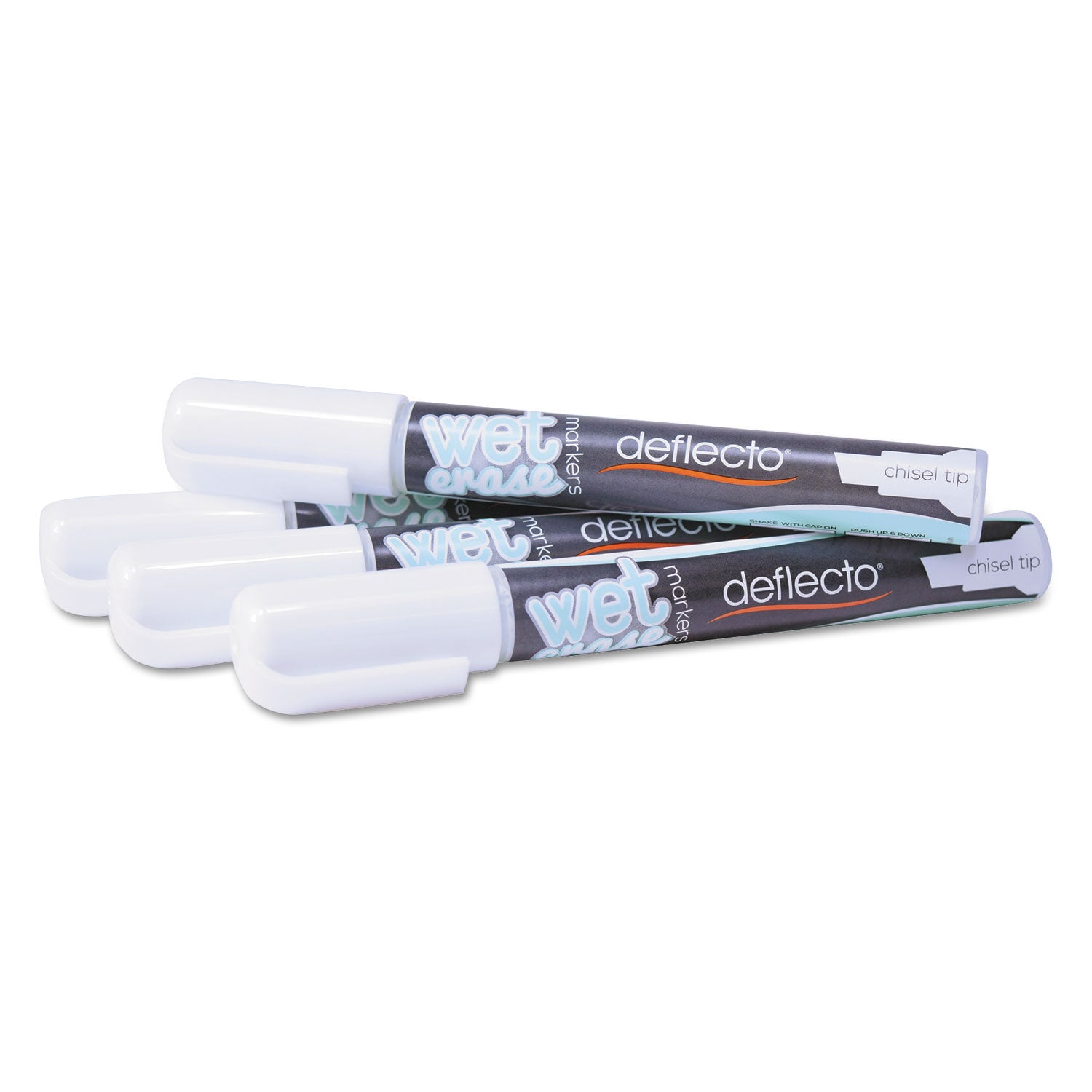 Fine Chisel, Bold Marker Point - White Ink - 4 / Pack