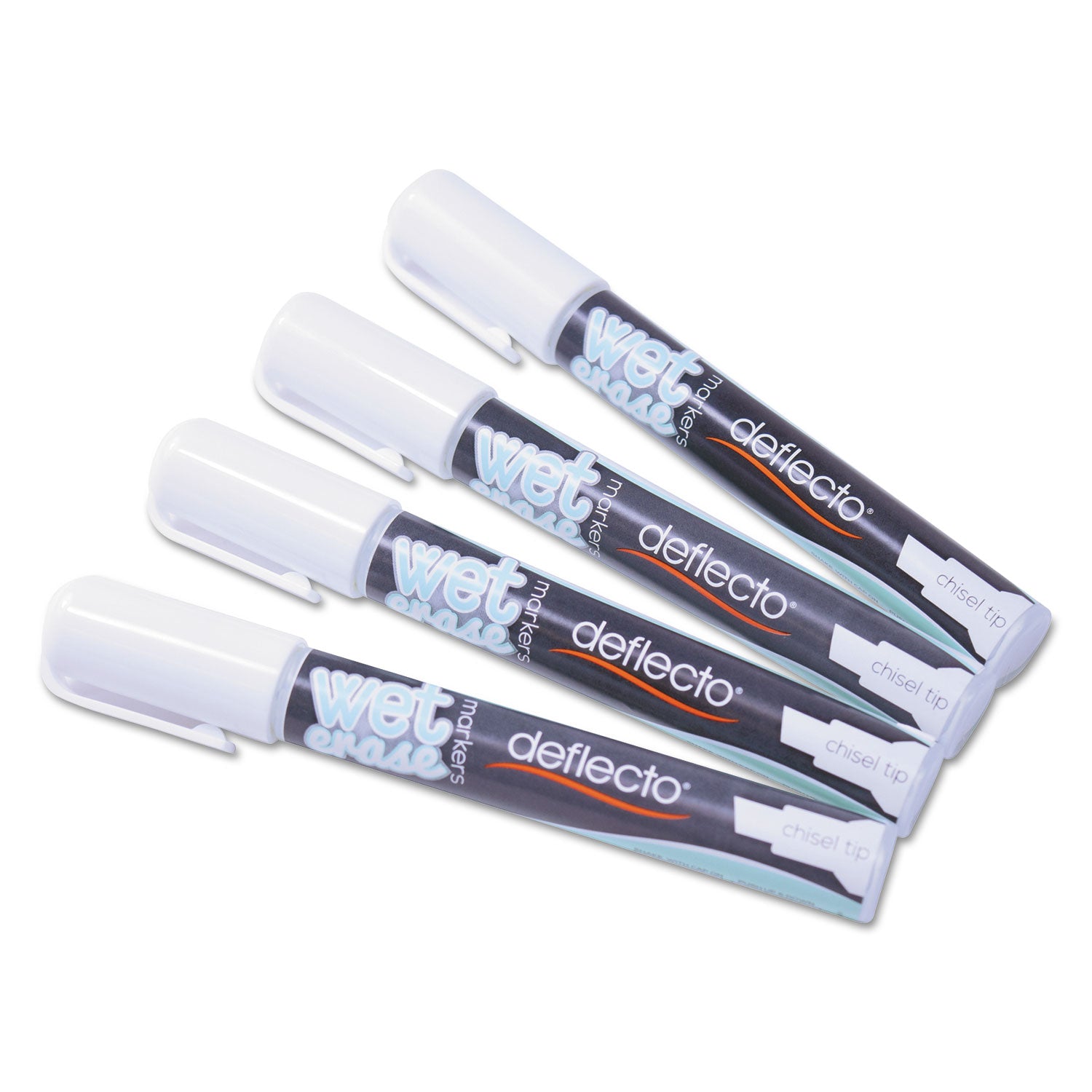 Fine Chisel, Bold Marker Point - White Ink - 4 / Pack