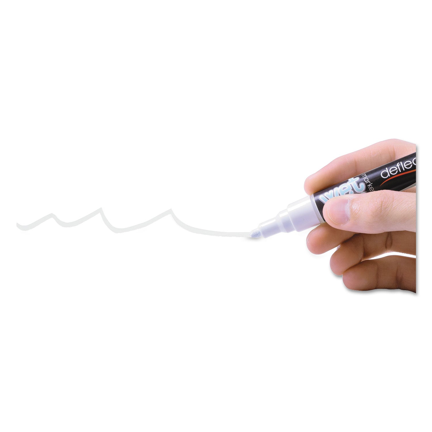 Fine Chisel, Bold Marker Point - White Ink - 4 / Pack