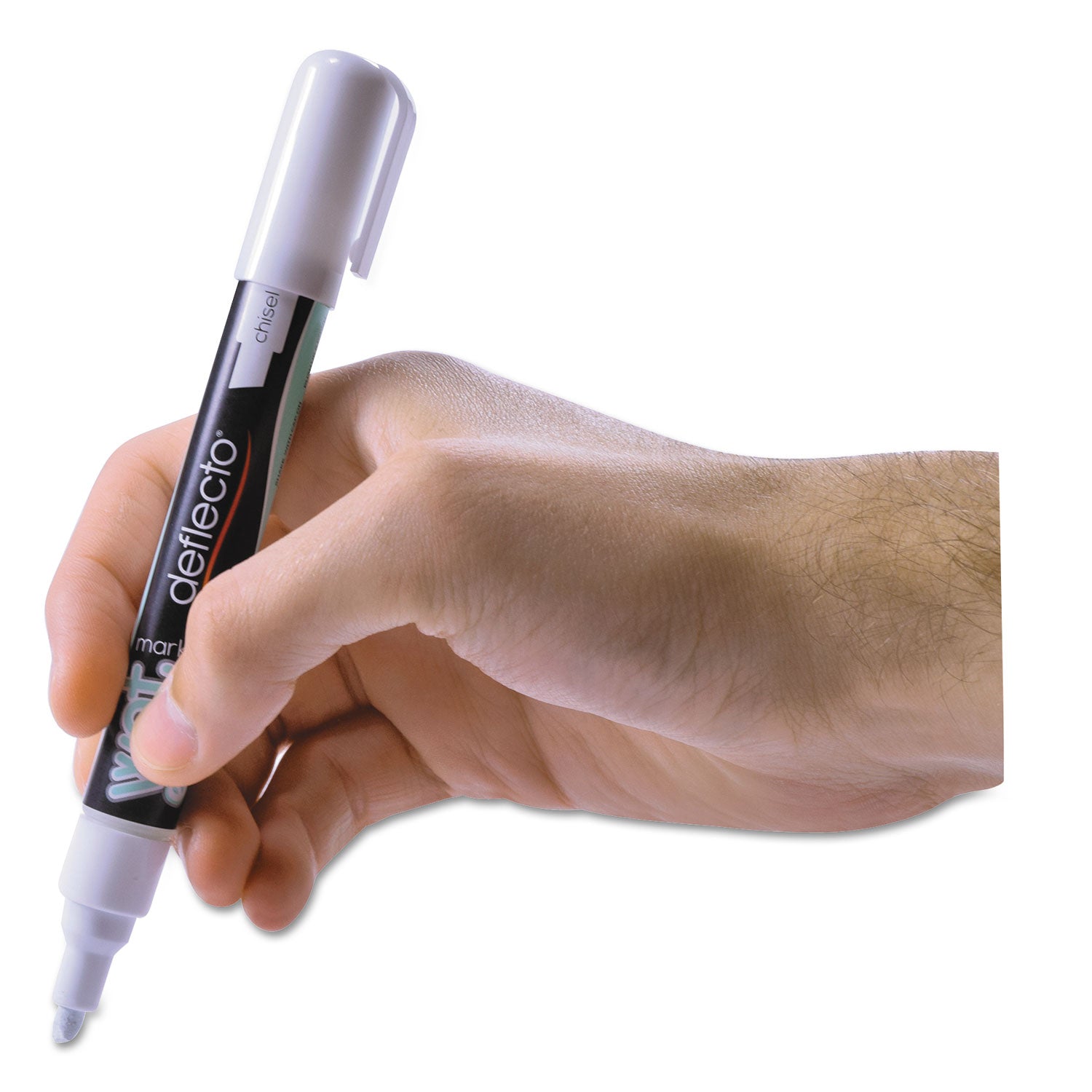 Fine Chisel, Bold Marker Point - White Ink - 4 / Pack