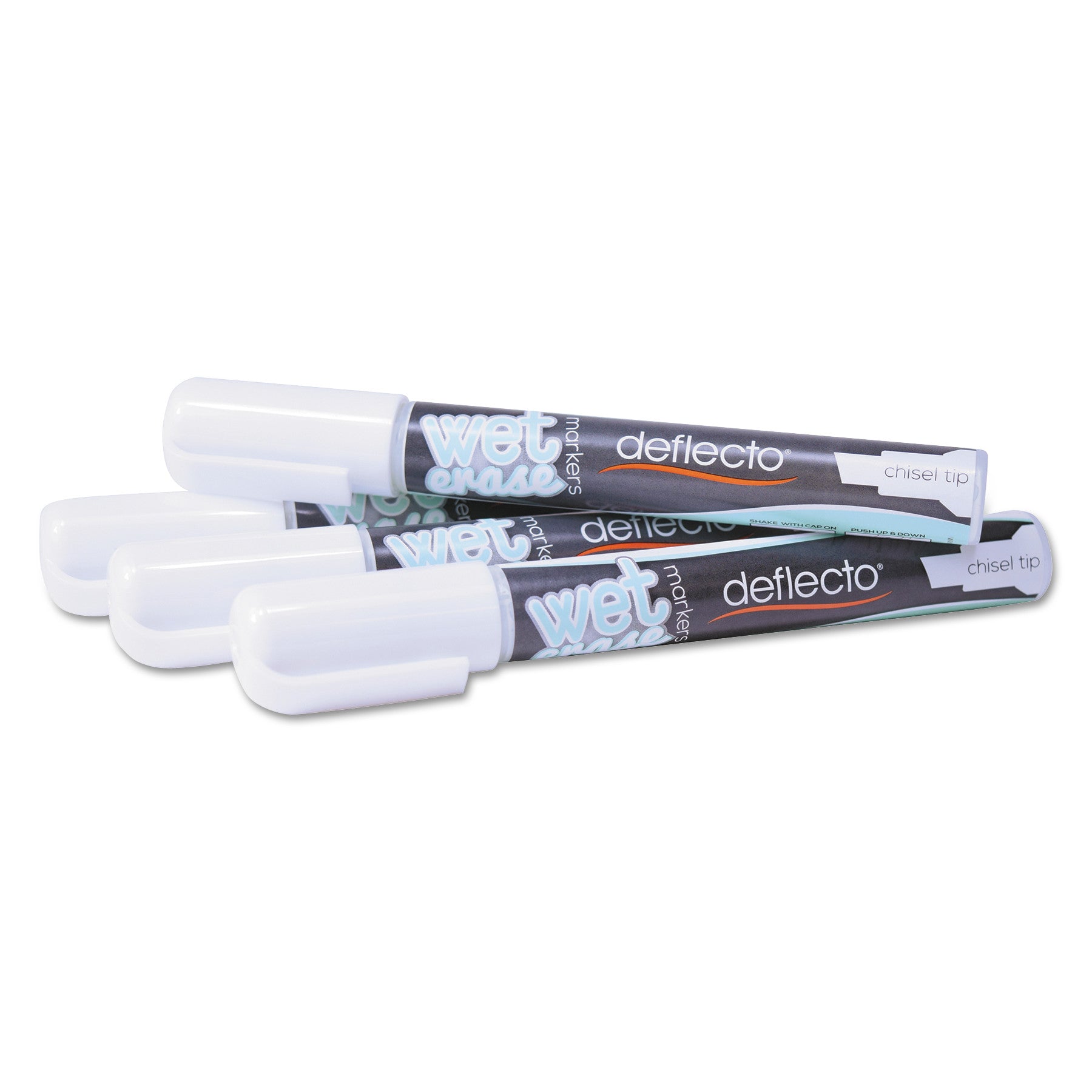 Fine Chisel, Bold Marker Point - White Ink - 4 / Pack