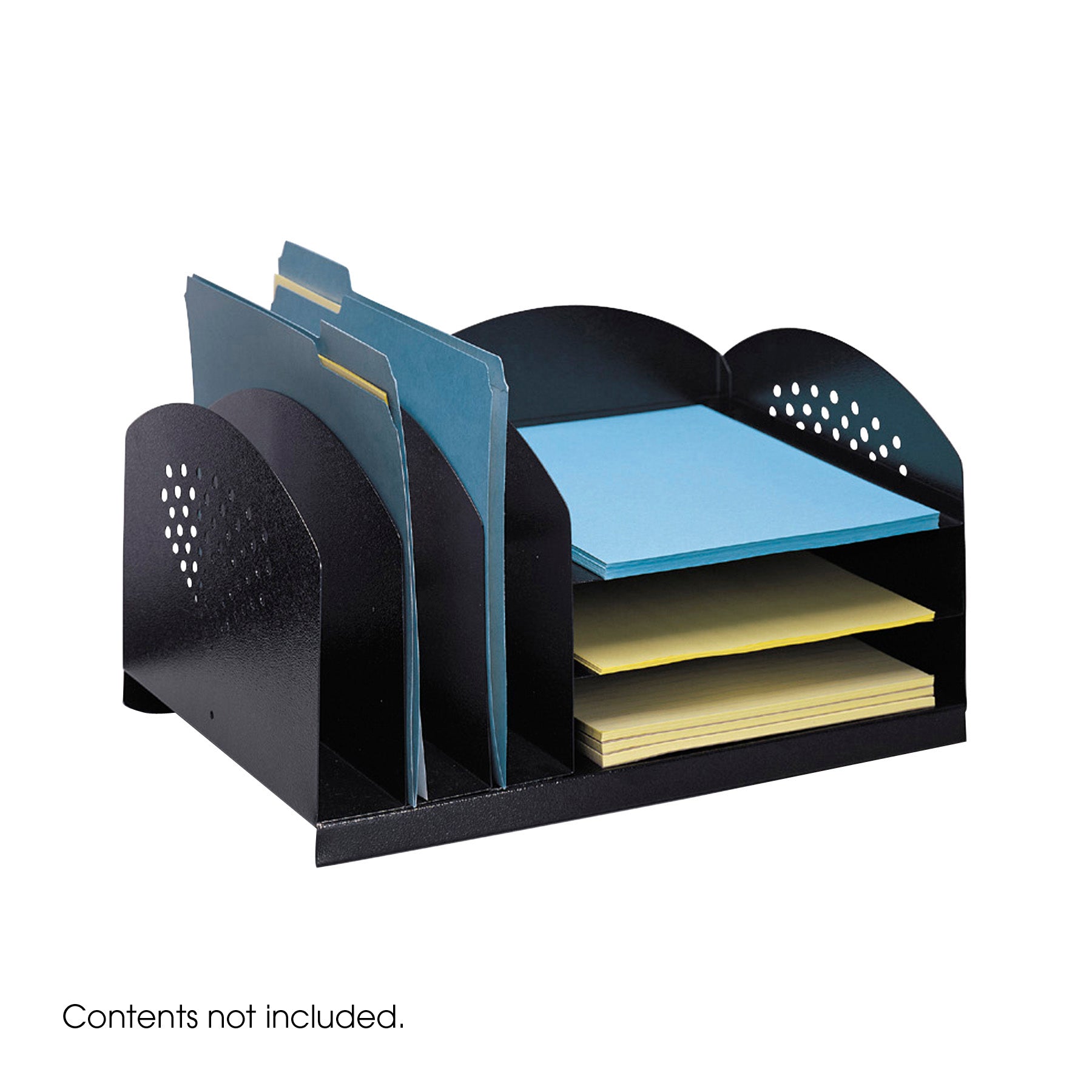 Orgnzr Desk 3 Horz 3 Uprt Stl