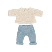 Knitted Doll Outfit 8¼” - Sweater&Trousers