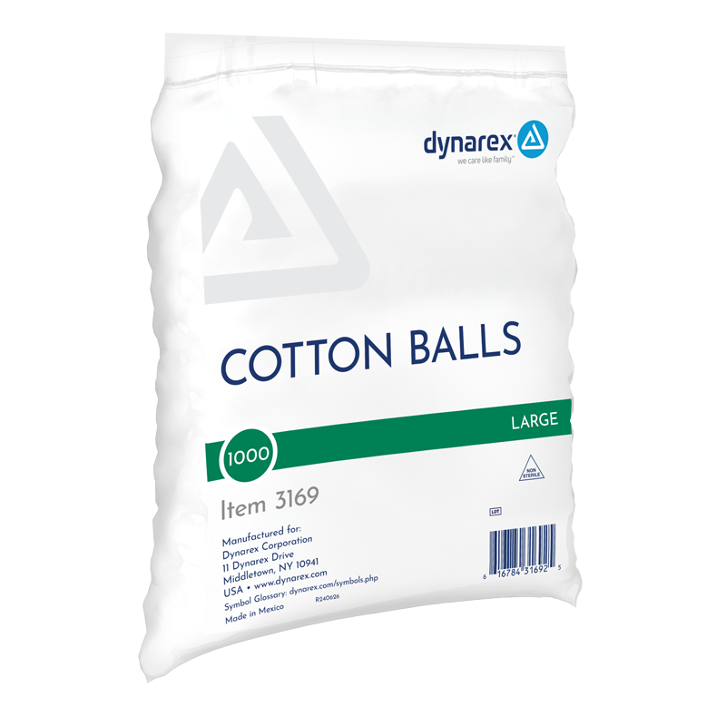 Cotton Ball, Large - 1000 pcs per Box/2 Boxes per Case