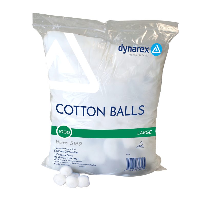 Cotton Ball, Large - 1000 pcs per Box/2 Boxes per Case