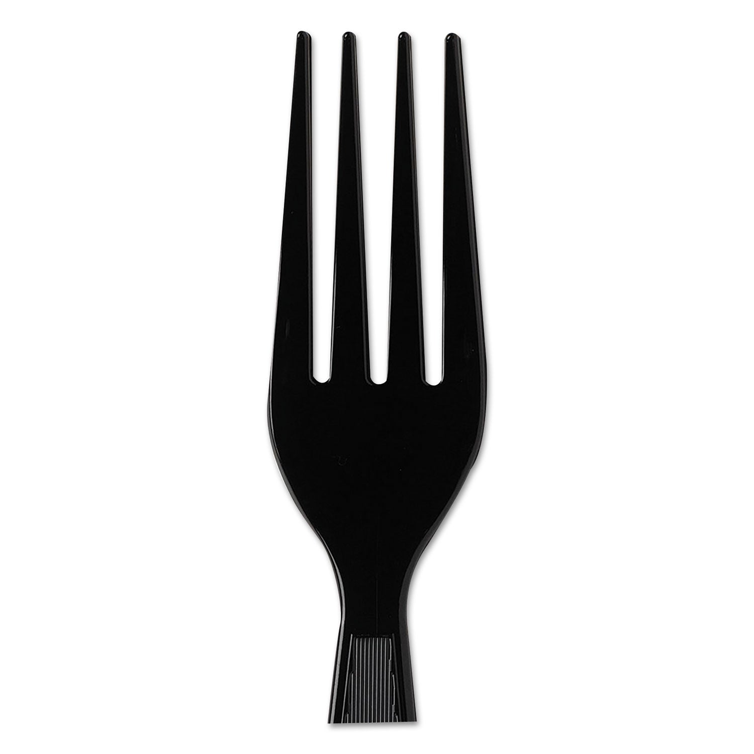 Dixie Heavyweight Disposable Forks by GP Pro - Black - 1000 / Carton