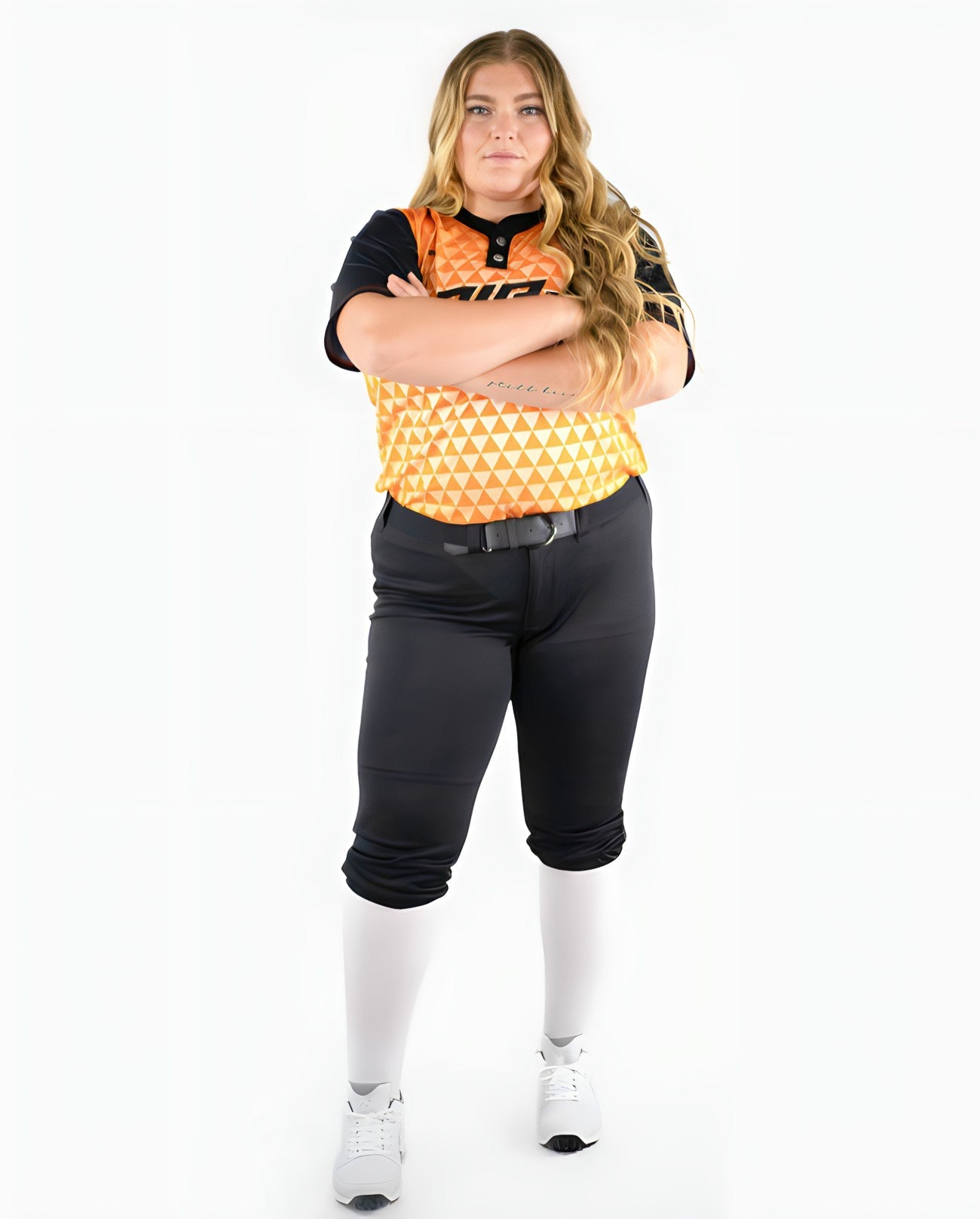 RIP-IT Women's Revolution Softball Pants - Curvy Cut - Extra Large - Black