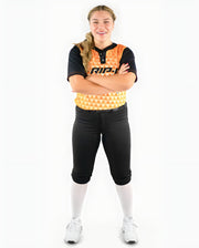RIP-IT Women's Revolution Softball Pants - Athletic Cut - Small - Black