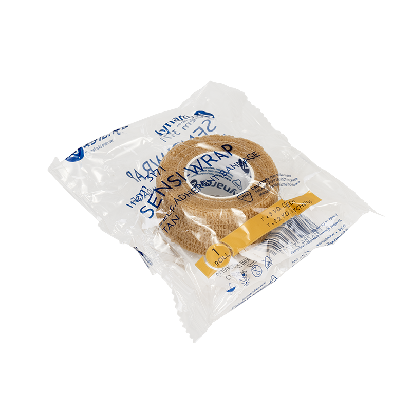 Sensi Wrap, Self-Adherent, 1" x 5 yd Tan - 30 pcs per Case