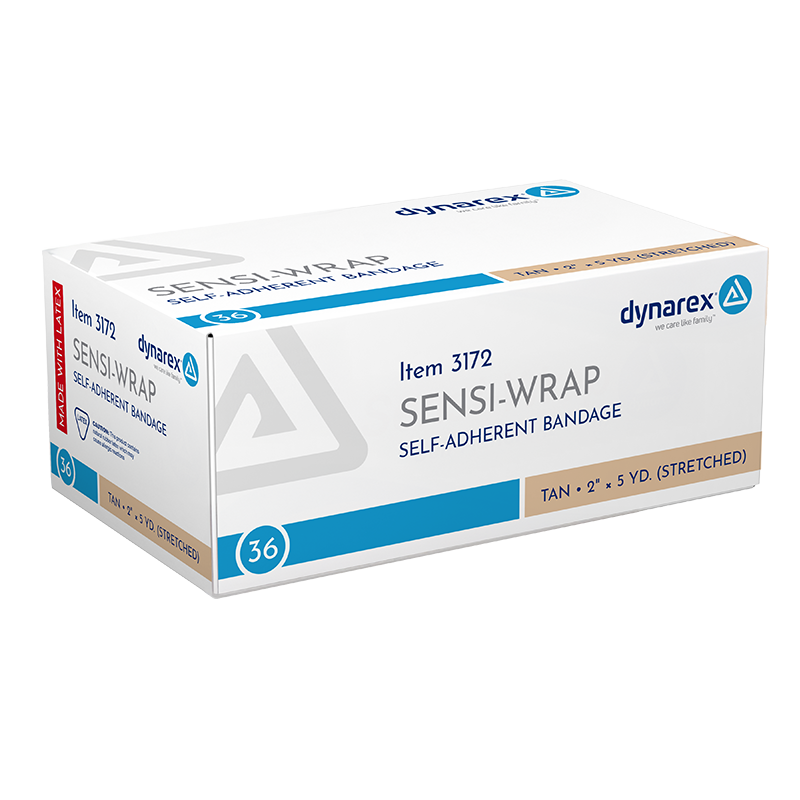 Sensi Wrap, Self-Adherent, 2" x 5 yd Tan - 36 pcs per Case