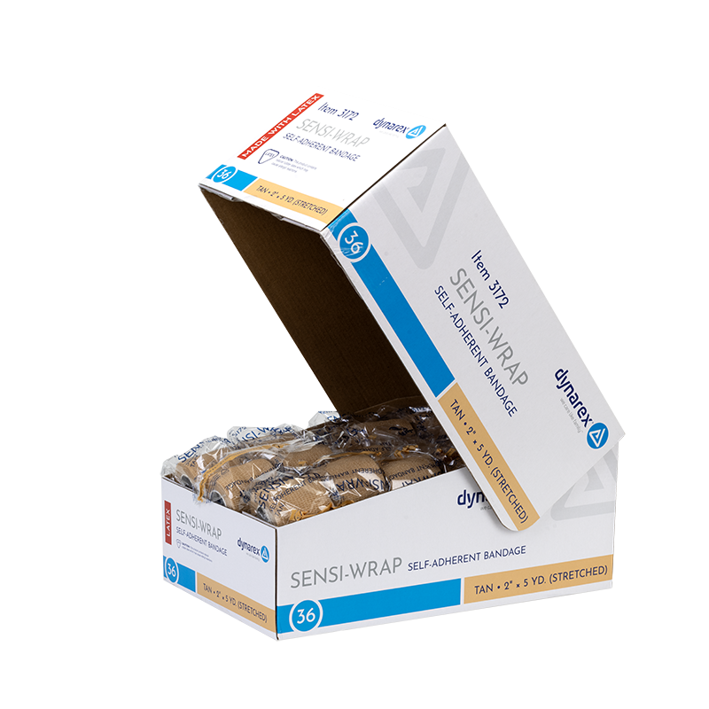 Sensi Wrap, Self-Adherent, 2" x 5 yd Tan - 36 pcs per Case