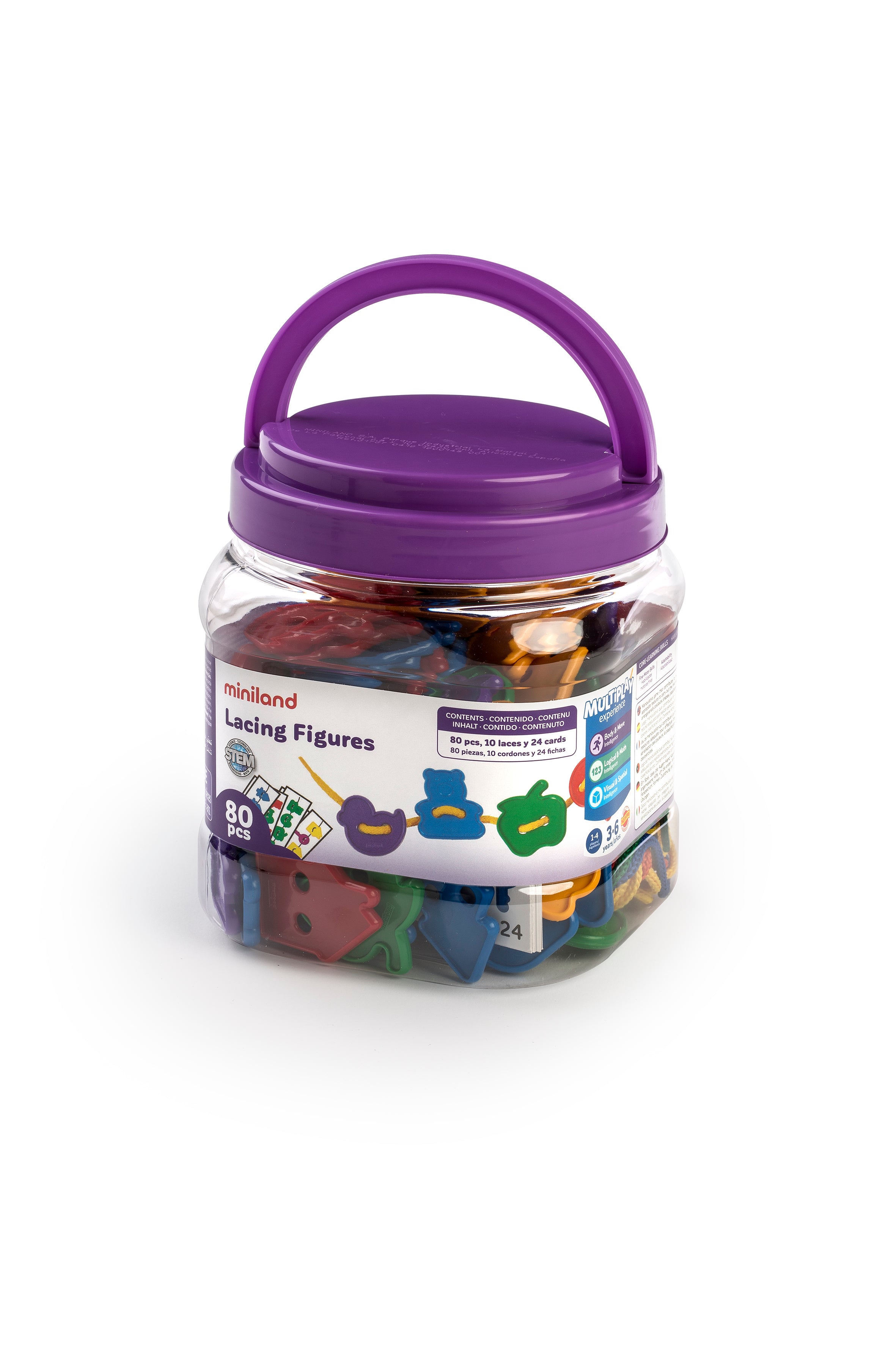 Lacing Figures (80 pieces)