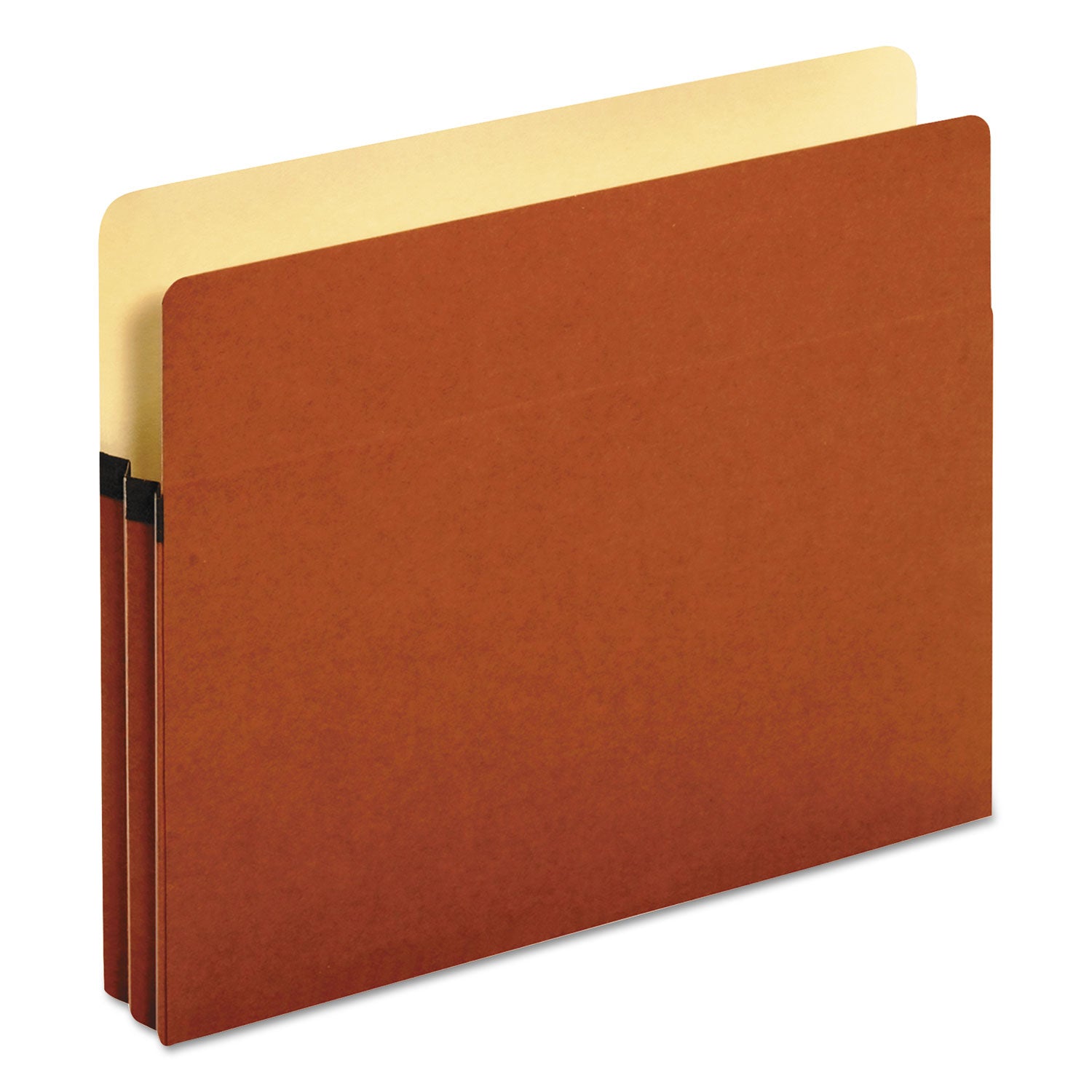 Pendaflex Letter Recycled Expanding File - 8 1/2" x 11" - 1 3/4" Expansion - Manila, Tyvek, Red Fiber - Tyvek Gusset - 30% Recycled - 25 / Box
