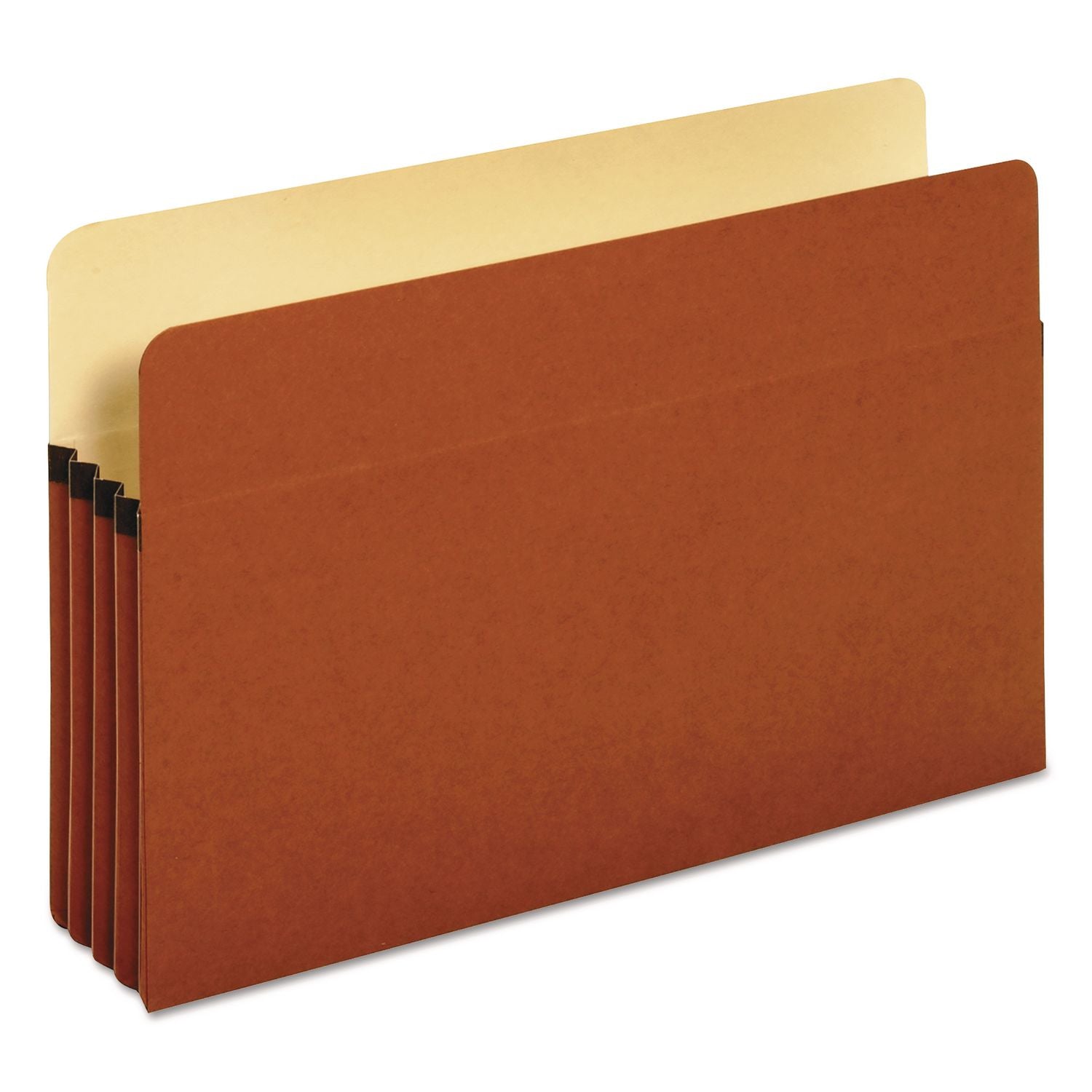 Pendaflex Legal Recycled Expanding File - 8 1/2" x 14" - 3 1/2" Expansion - Manila, Tyvek, Red Fiber - Tyvek Gusset - 30% Recycled - 25 / Box