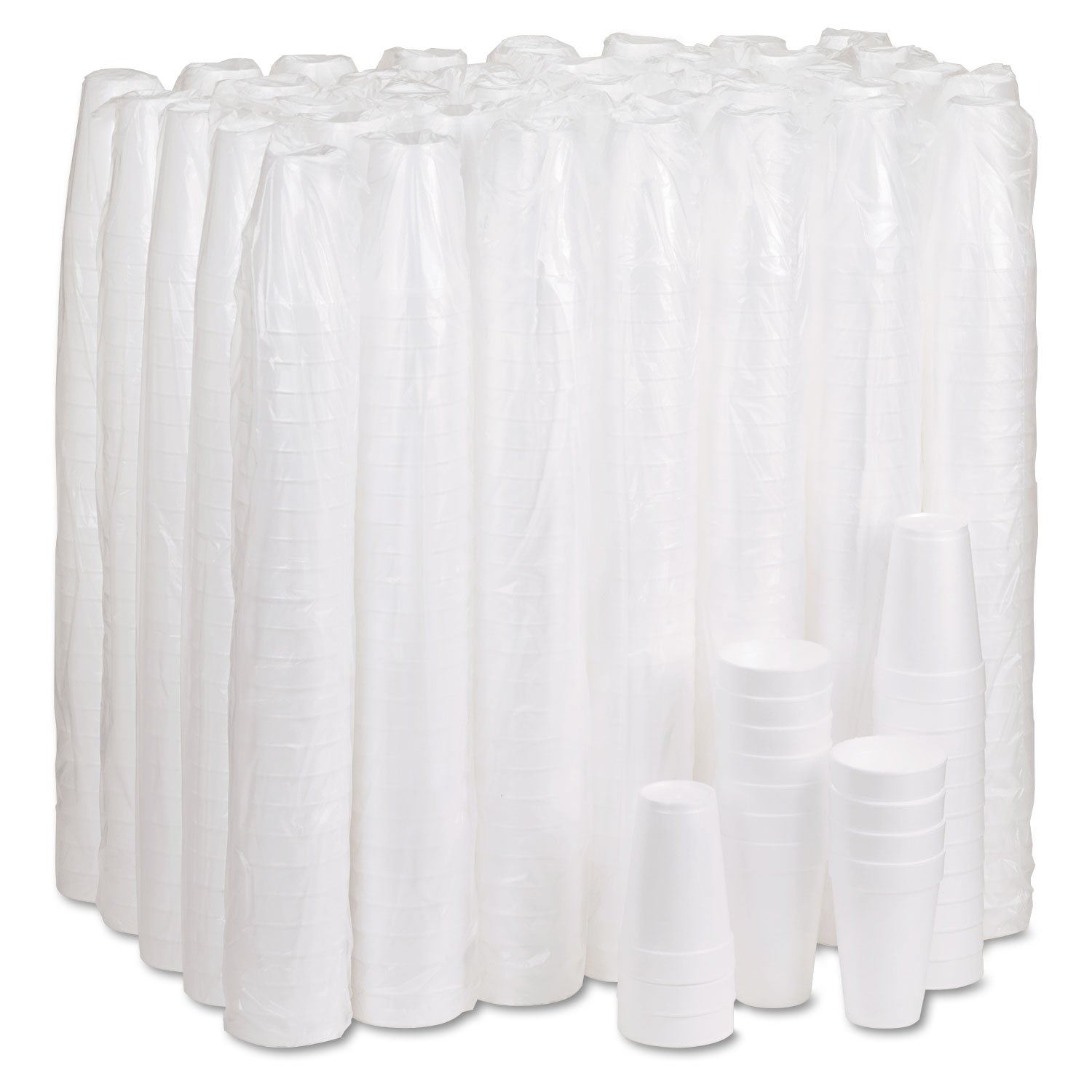 16 fl oz - White - Foam - Cold Drink, Hot Drink, Soft Drink - 25/Bag - 40 / Carton